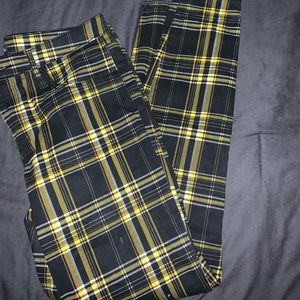 Checkered Pants